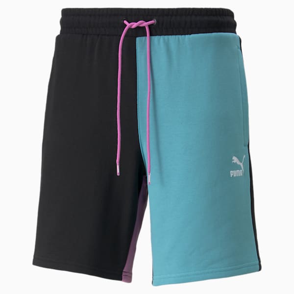 Shorts Hombre Classics Block, Puma Black-Porcelain, extralarge