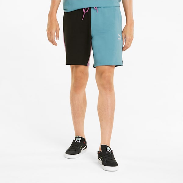 Shorts Hombre Classics Block, Puma Black-Porcelain, extralarge