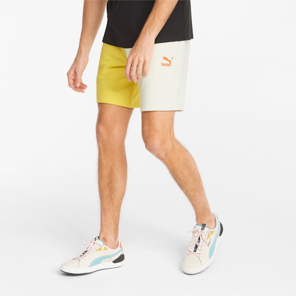 Classics Block Men's Shorts, Pristine, extralarge