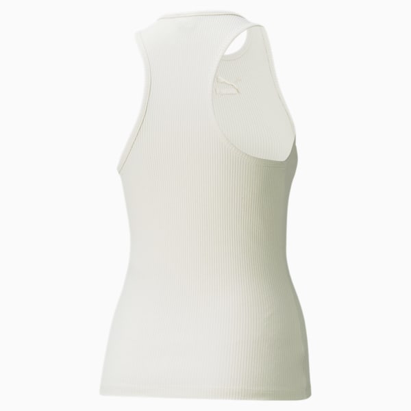 Classics Ribbed Women's Tank Top, no color, extralarge