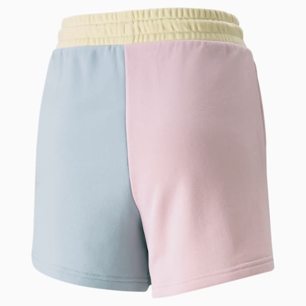 Classics Block High Women's Shorts, Arctic Ice-Chalk Pink, extralarge