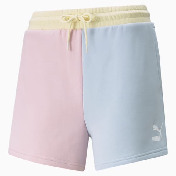 Classics Block High Women's Shorts, Arctic Ice-Chalk Pink, extralarge