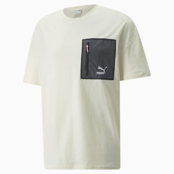 Hill Camp Pocket Men's Tee, Pristine, extralarge