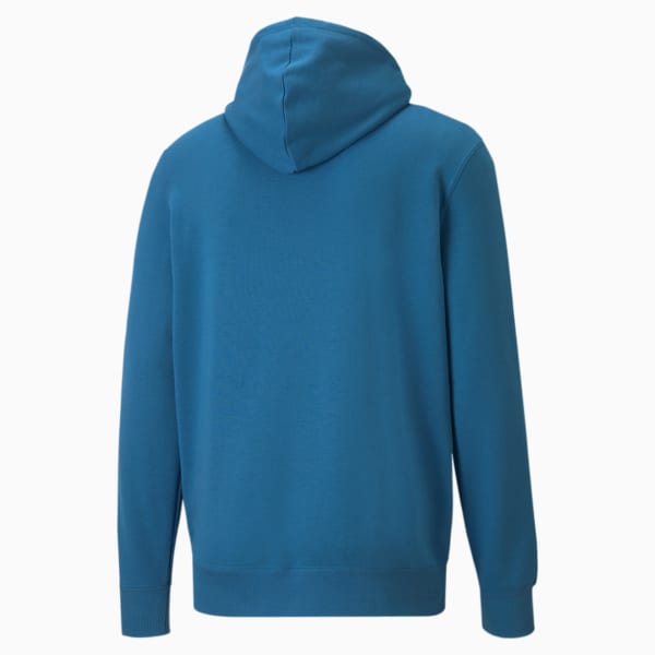 Classics Logo Men's Hoodie, Vallarta Blue-GO FOR, extralarge