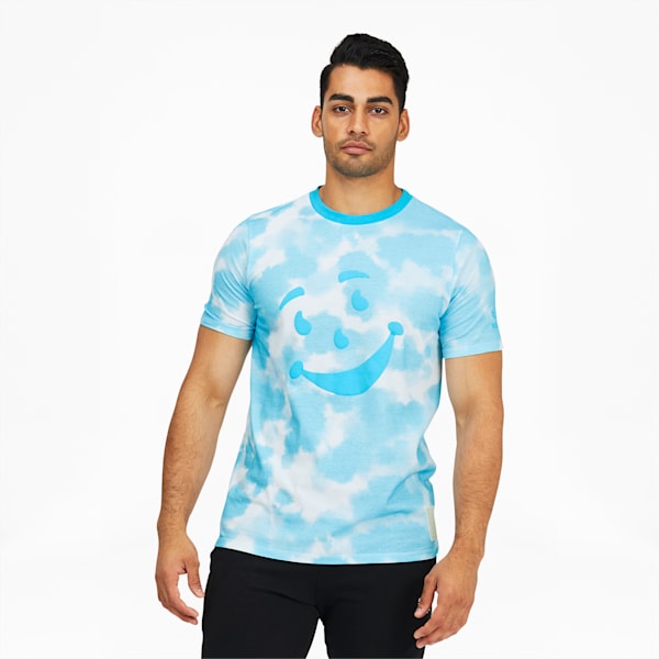 PUMA x Kool-Aid Men's Tie Dye Tee, Blue Atoll, extralarge