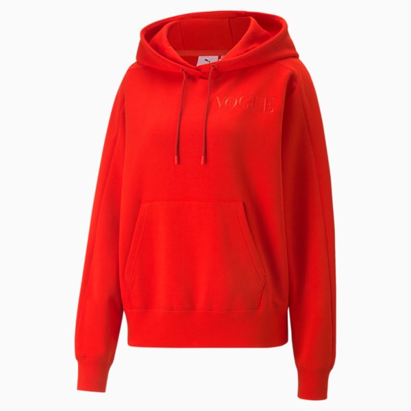 PUMA x VOGUE Women's Hoodie, Fiery Red, extralarge