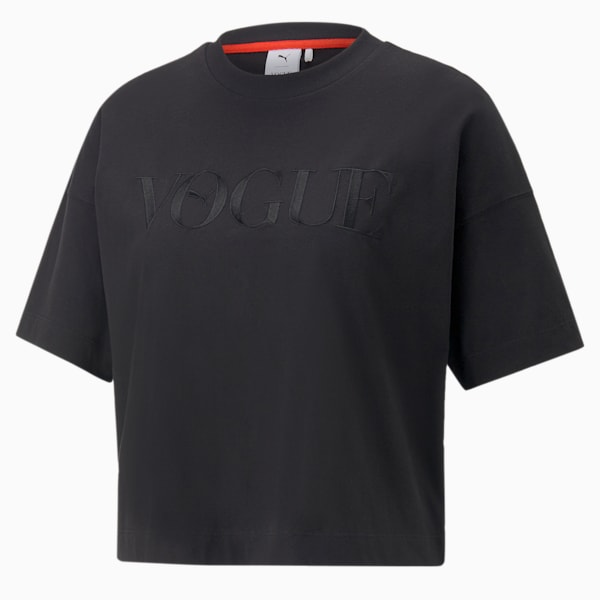 ウィメンズ PUMA x VOGUE グラフィック Tシャツ, Puma Black