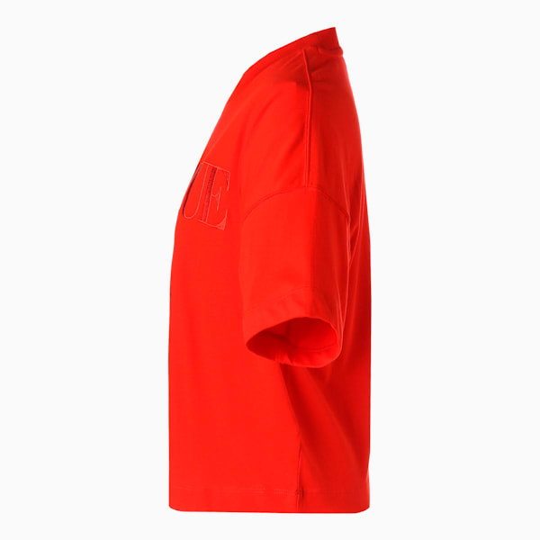 ウィメンズ PUMA x VOGUE グラフィック Tシャツ, Fiery Red