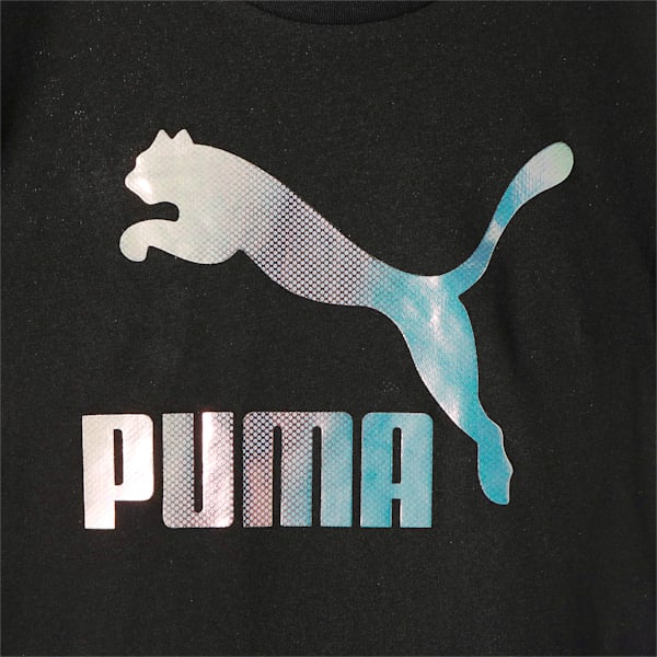 ウィメンズ CRYSTAL G. グラフィック 半袖 Tシャツ, Puma Black, extralarge-JPN