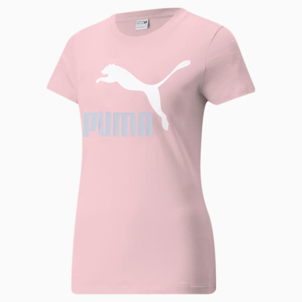 Classics Logo Interest Women's Tee, Chalk Pink, extralarge