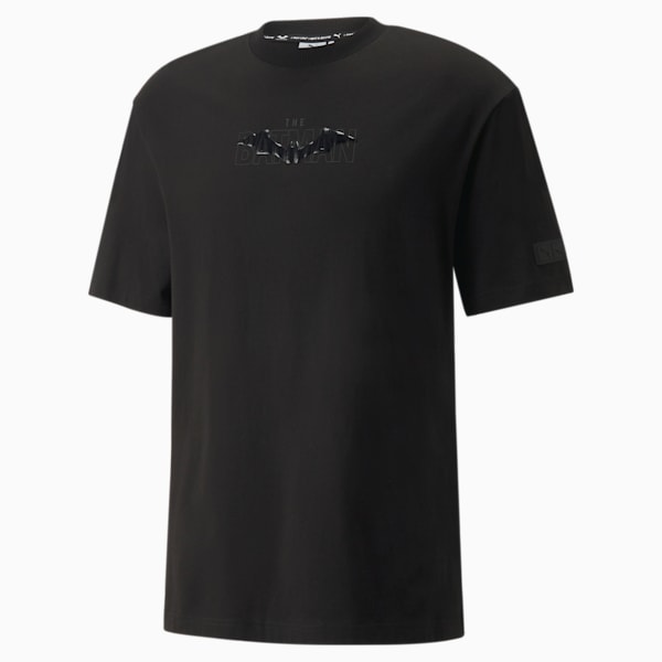 PUMA x BATMAN Men's  T-shirt, Puma Black, extralarge-IND