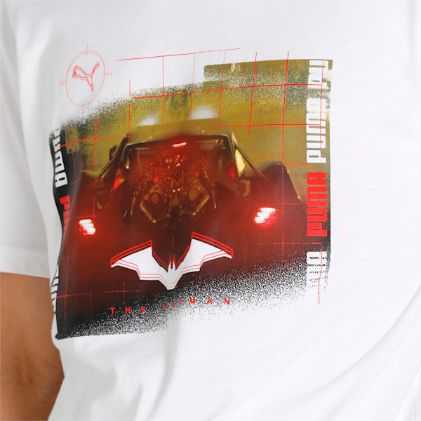 PUMA x BATMAN Graphic Men's  T-shirt, Puma White