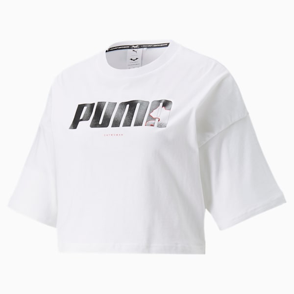 PUMA x BATMAN Graphic Women's Tee, Puma White, extralarge