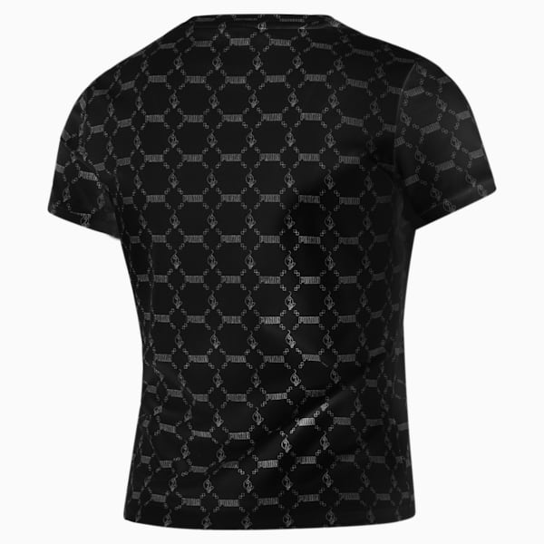 Camiseta larga ajustada PUMA x BABY PHAT Fierce , Algodón-Negro-AOP