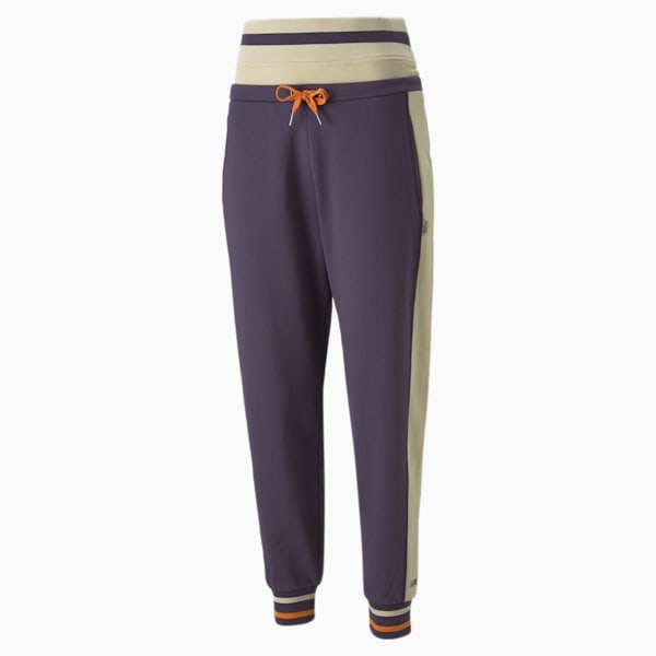 Pantalones deportivos Tye para mujer, Sweet Grape, extralarge