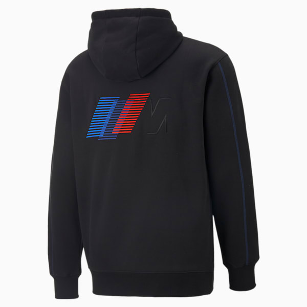 BMW M Motorsport Men's Statement Hoodie, Puma Black, extralarge