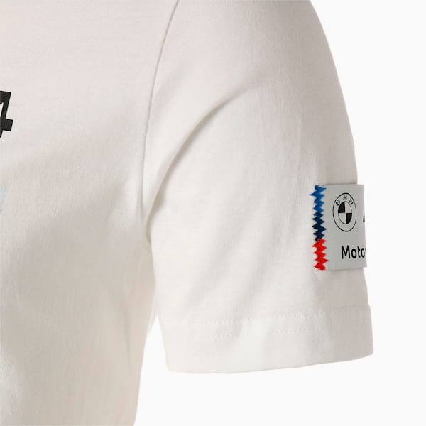 メンズ BMW MMS ステートメント カー グラフィック Tシャツ, Puma White
