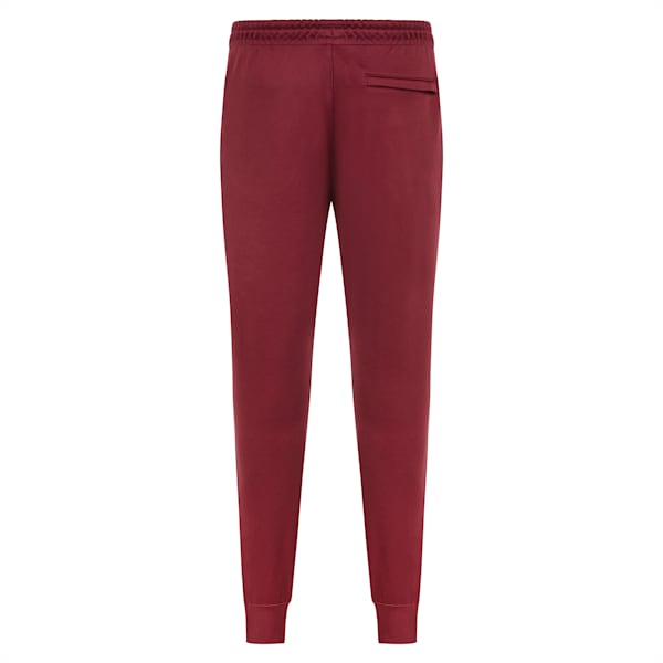 Pant de basquetbol PUMA x TMC Hussle T7 para hombre, Burgundy, extralarge