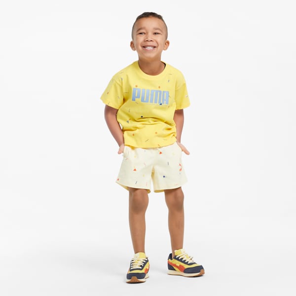 PUMA x TINY Printed Kids' T-shirt, Aspen Gold