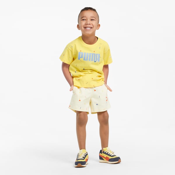 キッズ PUMA x TINYCOTTONS AOP 半袖 Tシャツ 104-152cm, Aspen Gold