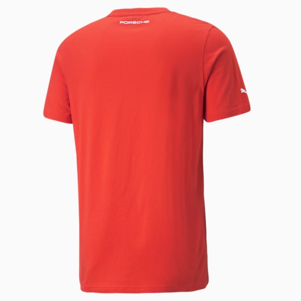 Porsche Legacy Statement Men's Regular Fit T-shirt, Nrgy Red, extralarge-IND