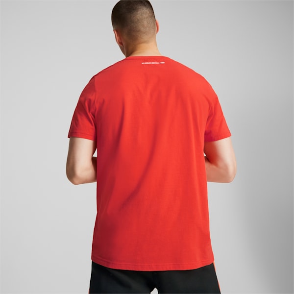 Porsche Legacy Statement Men's T-shirt, Nrgy Red