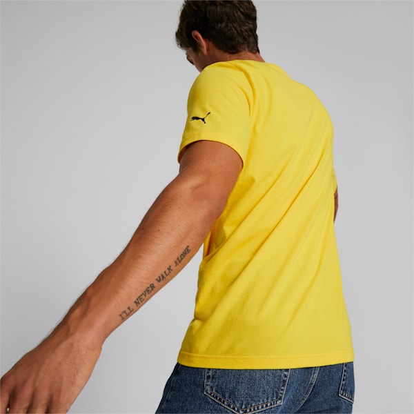 Porsche Legacy Graphic Men's Regular Fit T-Shirt, Lemon Chrome, extralarge-IND