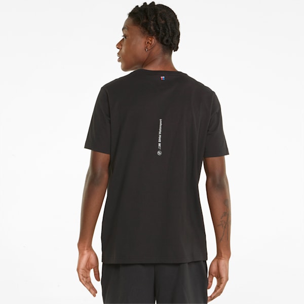 BMW M Motorsport Nightride Men's T-Shirt, Puma Black, extralarge-IND