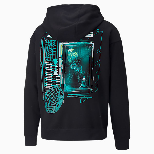 Mercedes AMG F1 Statement Men's Hoodie, Puma Black, extralarge-IND