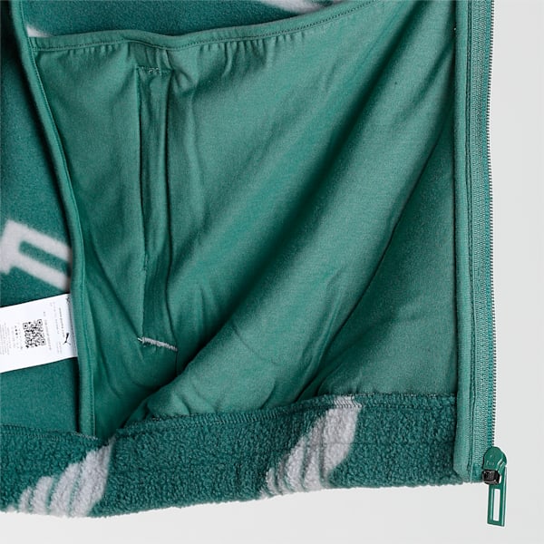 Mercedes AMG Petronas F1 Men's Fleece Jacket, Deep Forest, extralarge-IND