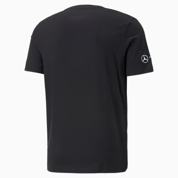 Mercedes AMG Petronas Motorsport F1 Vintage Graphic Men's Regular Fit T-Shirt, Puma Black, extralarge-IND