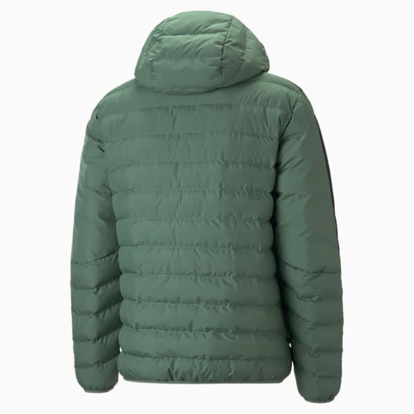 Mercedes AMG Petronas F1 MT7 EcoLite Men's Regular Fit Down Jacket, Deep Forest, extralarge-IND