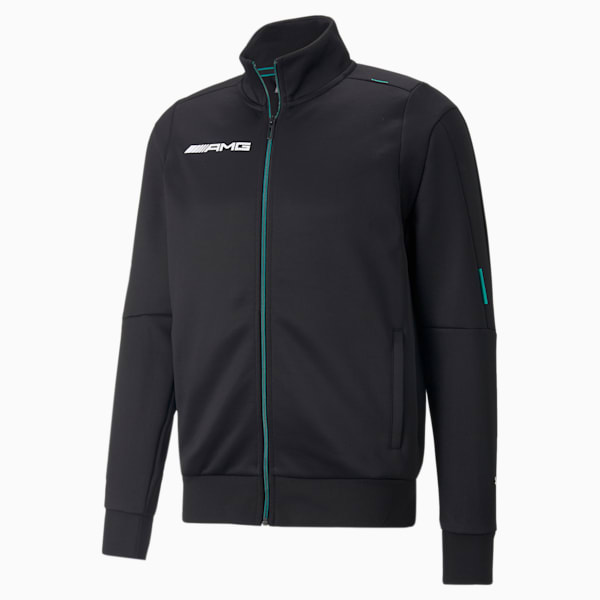 Mercedes-AMG Petronas Motorsport Formula One MT7 Men's Track Jacket, Puma Black, extralarge