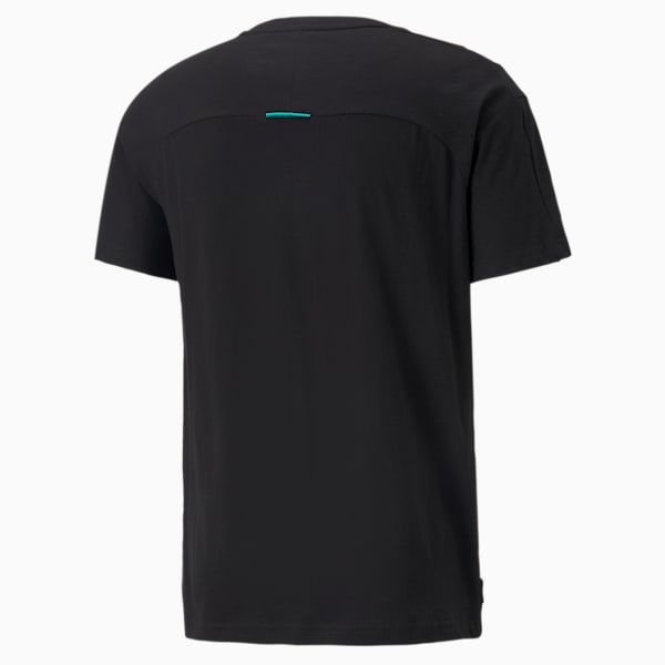 Mercedes-AMG Petronas Motorsport Formula One MT7 Men's Regular Fit T-Shirt, Puma Black, extralarge-IND