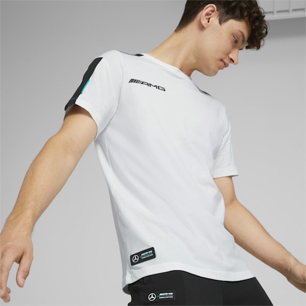 メンズ メルセデス MAPF1 MT7 Tシャツ, Puma White, extralarge-IND
