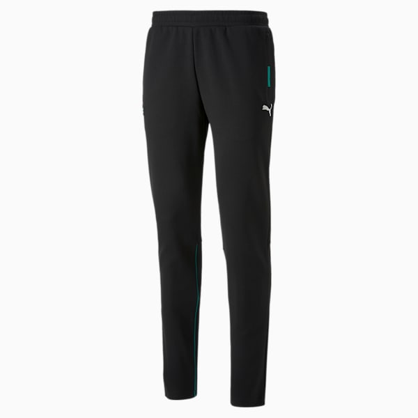 Mercedes AMG Petronas F1 Men's Slim Fit Polo Pants, Puma Black, extralarge-IND