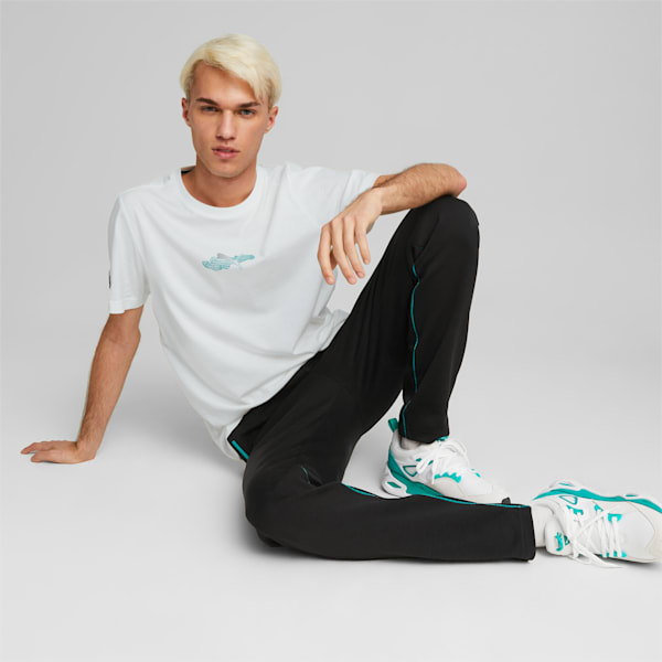 Mercedes AMG Petronas F1 Slim Fit Men's Pants, Puma Black