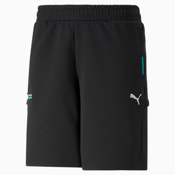 Mercedes AMG F1 Sweat Men's Regular Fit Shorts, Puma Black, extralarge-IND