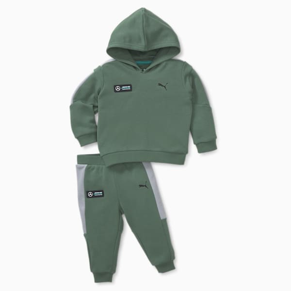 Mercedes-AMG Petronas Motorsport Formula One Hooded Jogger Suit Babies, Deep Forest, extralarge-AUS