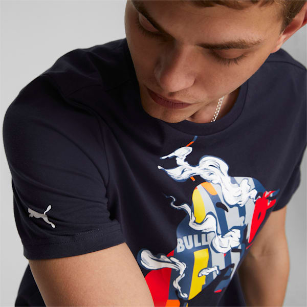 Puma Red Bull Racing Logo Short Sleeve T-Shirt White