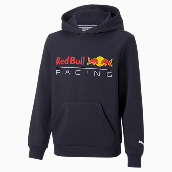 Red Bull Racing Essentials Kids' Fleece Hoodie, NIGHT SKY, extralarge