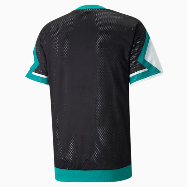 Playera shooting para hombre Mercedes AMG-Petronas Motorsport Formula 1, Puma Black, extralarge