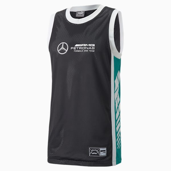 Mercedes AMG-Petronas Motorsport Formula 1 Retro Men's Jersey, Puma Black