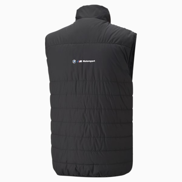 BMW M Motorsport SDS Men's Padded Vest, Puma Black, extralarge