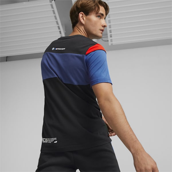 BMW M Motorsport SDS Men's T-Shirt, Puma Black, extralarge-IDN