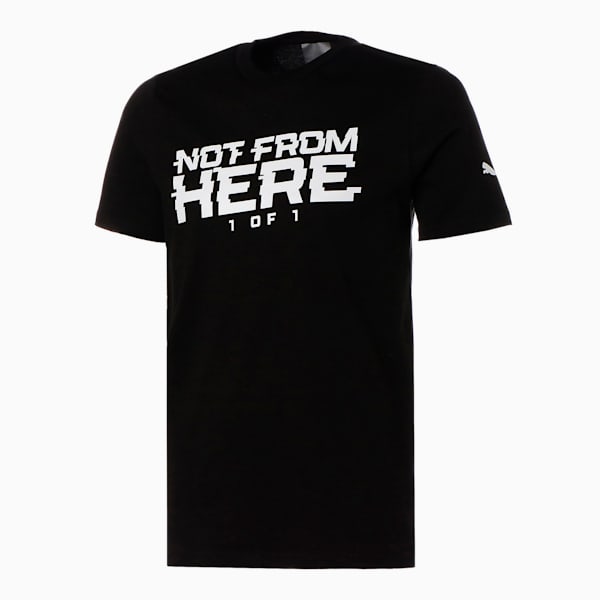 バスケットボール NOT FROM HERE Tシャツ, Puma Black