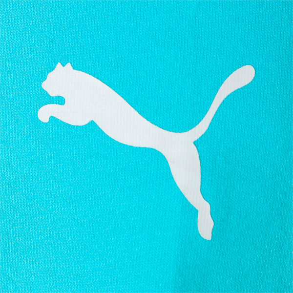 メンズ PUMA HOOPS MELO FADE 半袖 Tシャツ, Blue Atoll, extralarge-JPN