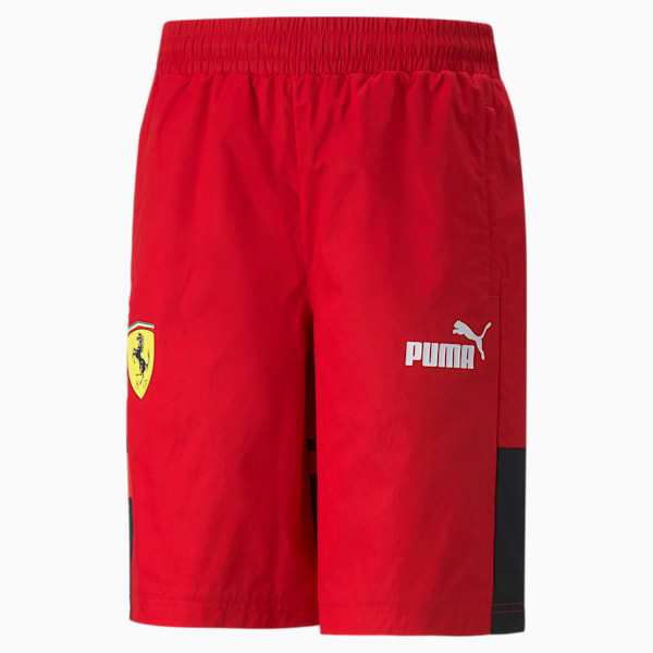 Scuderia Ferrari Race SDS Men's Regular Fit Shorts, Rosso Corsa, extralarge-IND