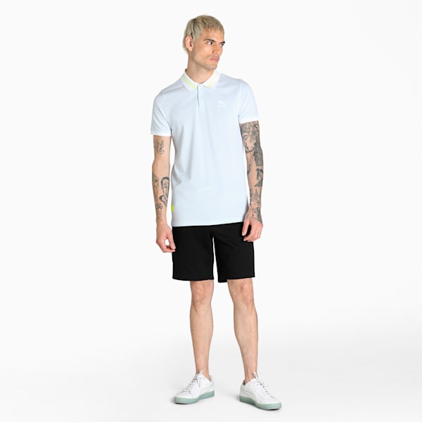 One8 Men's Elevated Slim Fit Polo, Puma White, extralarge-IND