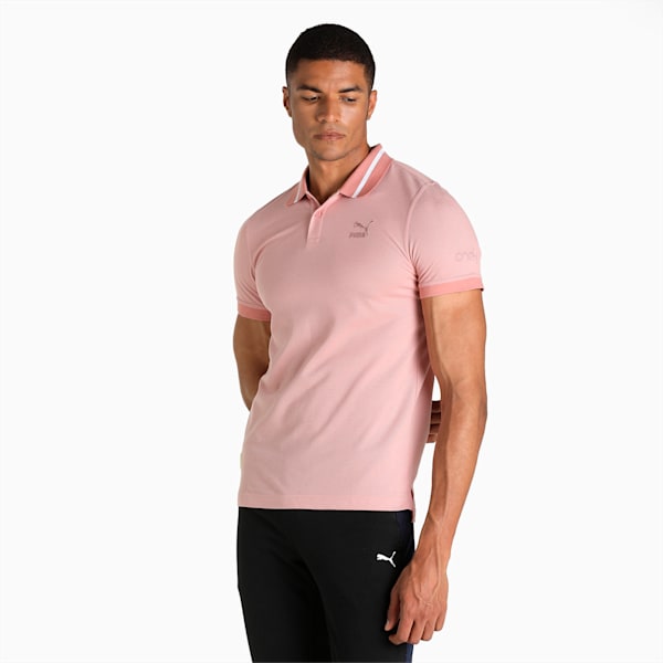 One8 Virat Kohli Men's Elevated Slim Fit Polo, Rosette, extralarge-IND